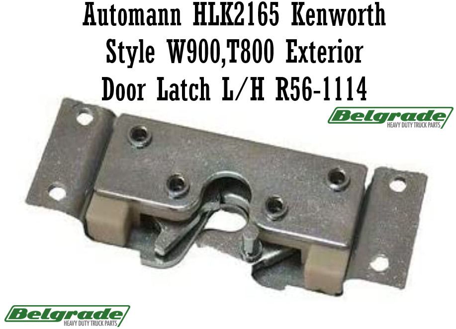 Automann HLK2165 Kenworth Style W900,T800 Exterior Door Latch L/H R56-1114