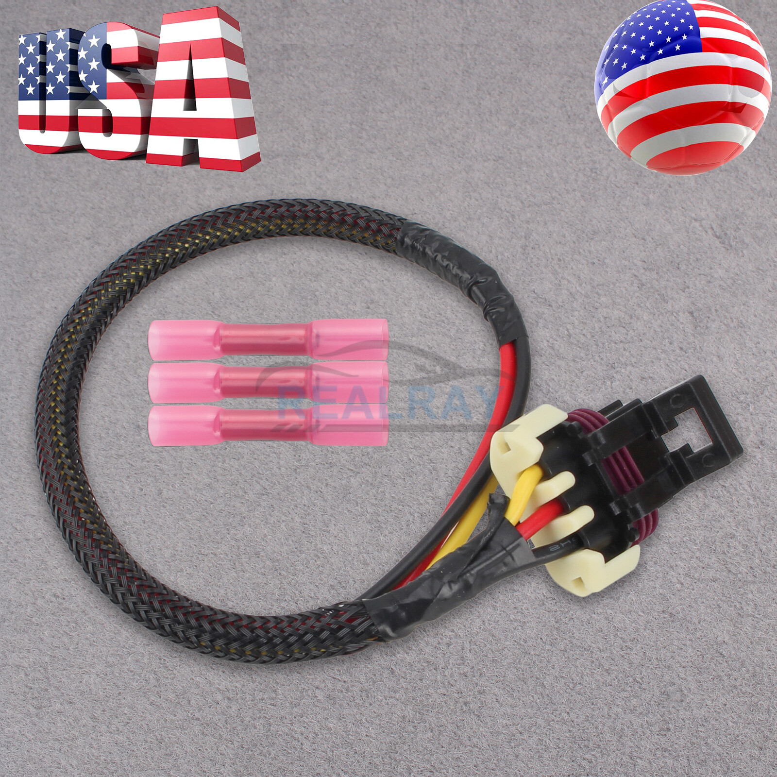 Low Coolant Sensor Connector Pigtail Harness Plug for Peterbilt Kenworth W094112