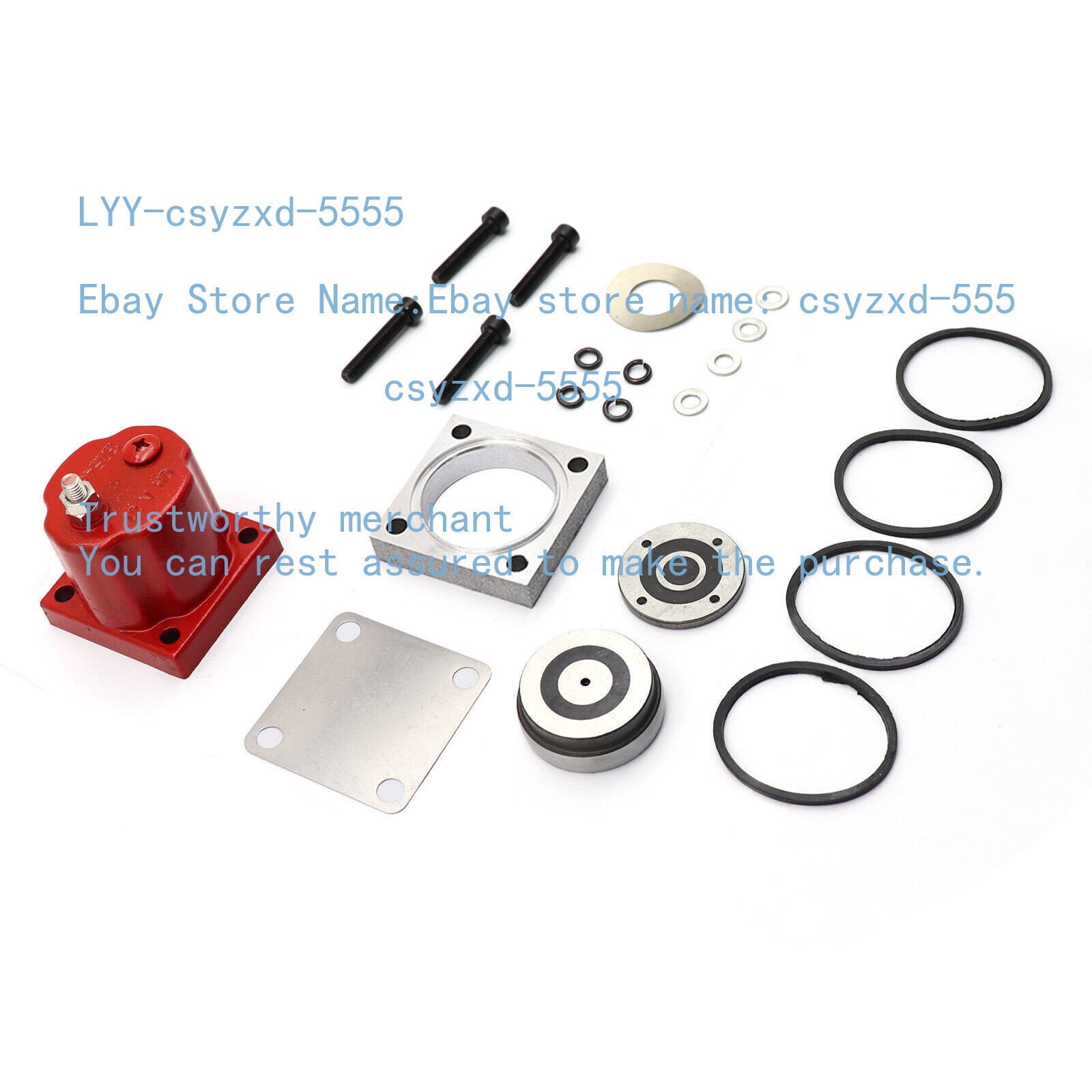 Fuel Shutoff Valve Set Fits for Cummins N14 180204 209940 3054608 Solenoid New