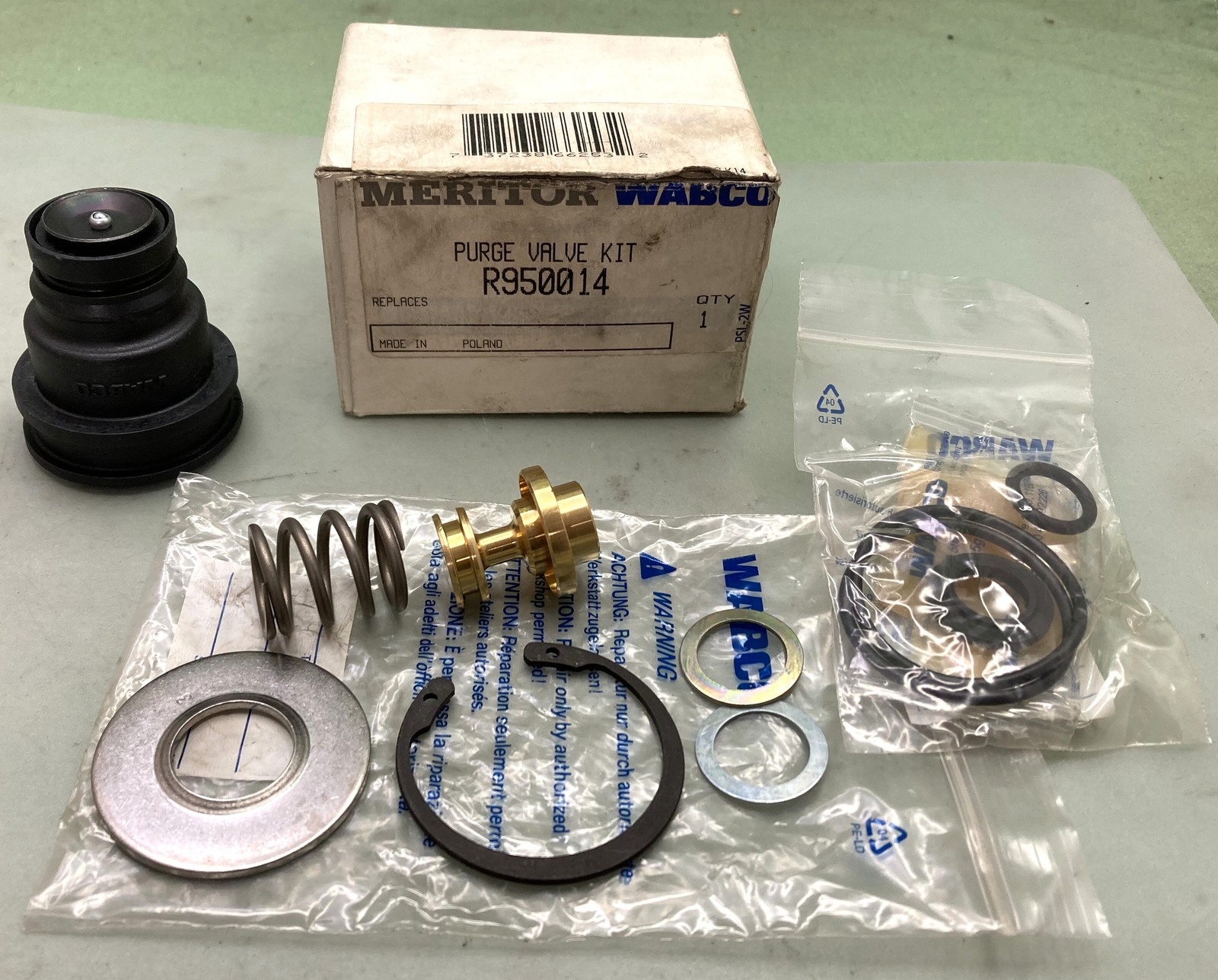 New Genuine Meritor Wabco R950014 Purge Valve Kit