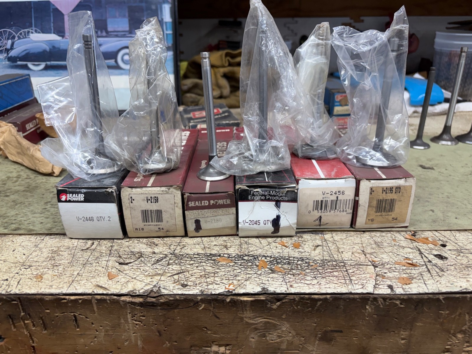 SEALED POWER V2448 VALVE 2 OF THEM. ”’ READ THE LISTING ”’
