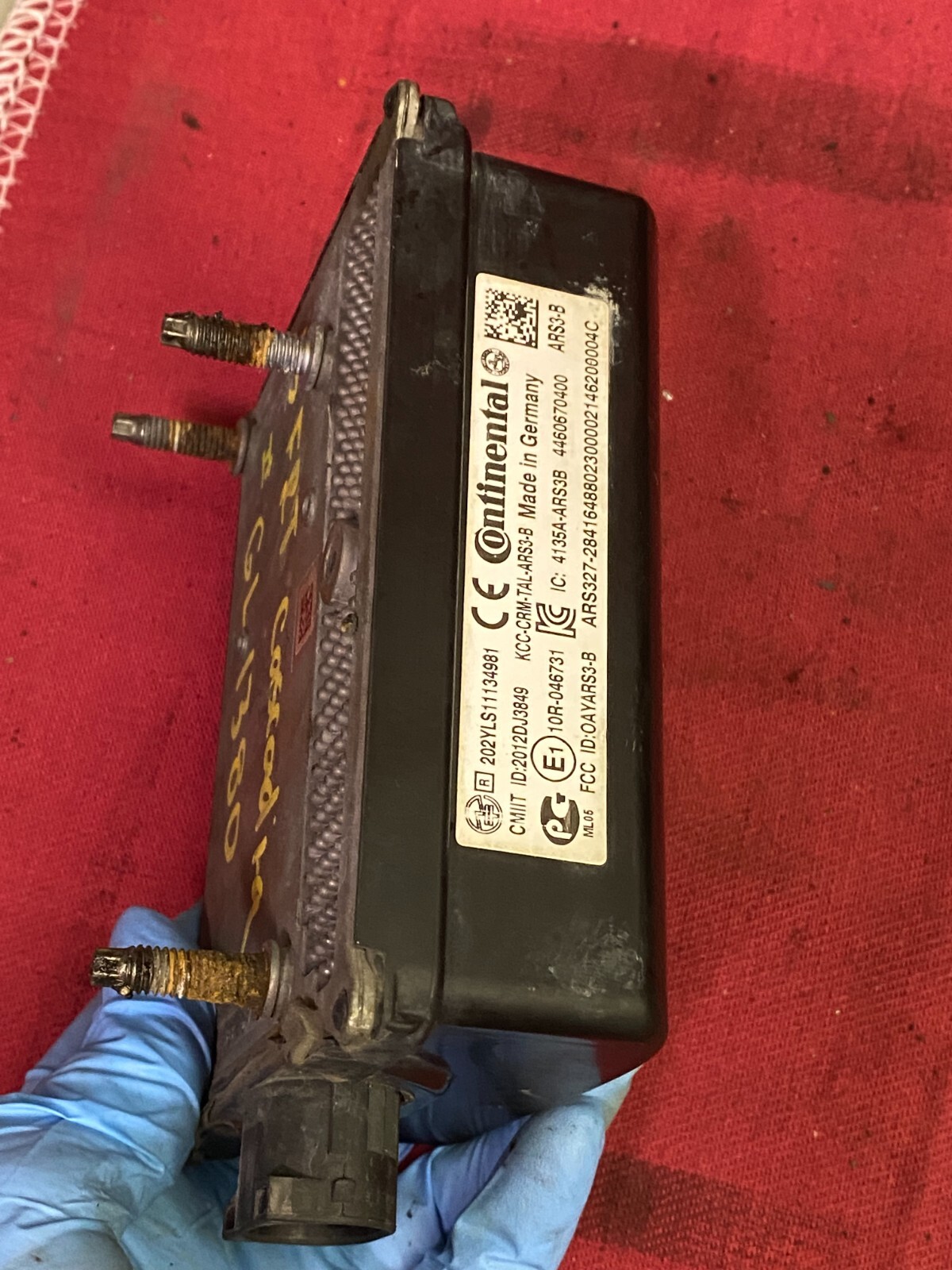 MERITOR WABCO ONGUARD , RADAR DISTANCE SENSOR 400 871 010 0, collision safety