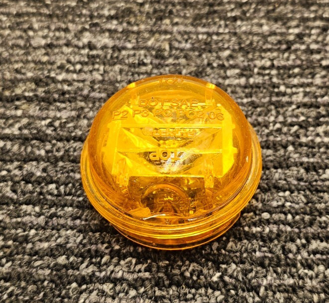 (QTY 2) Truck-Lite Marker Light Round Clearance MDL 10-30 Combo 25045 HR16 12V