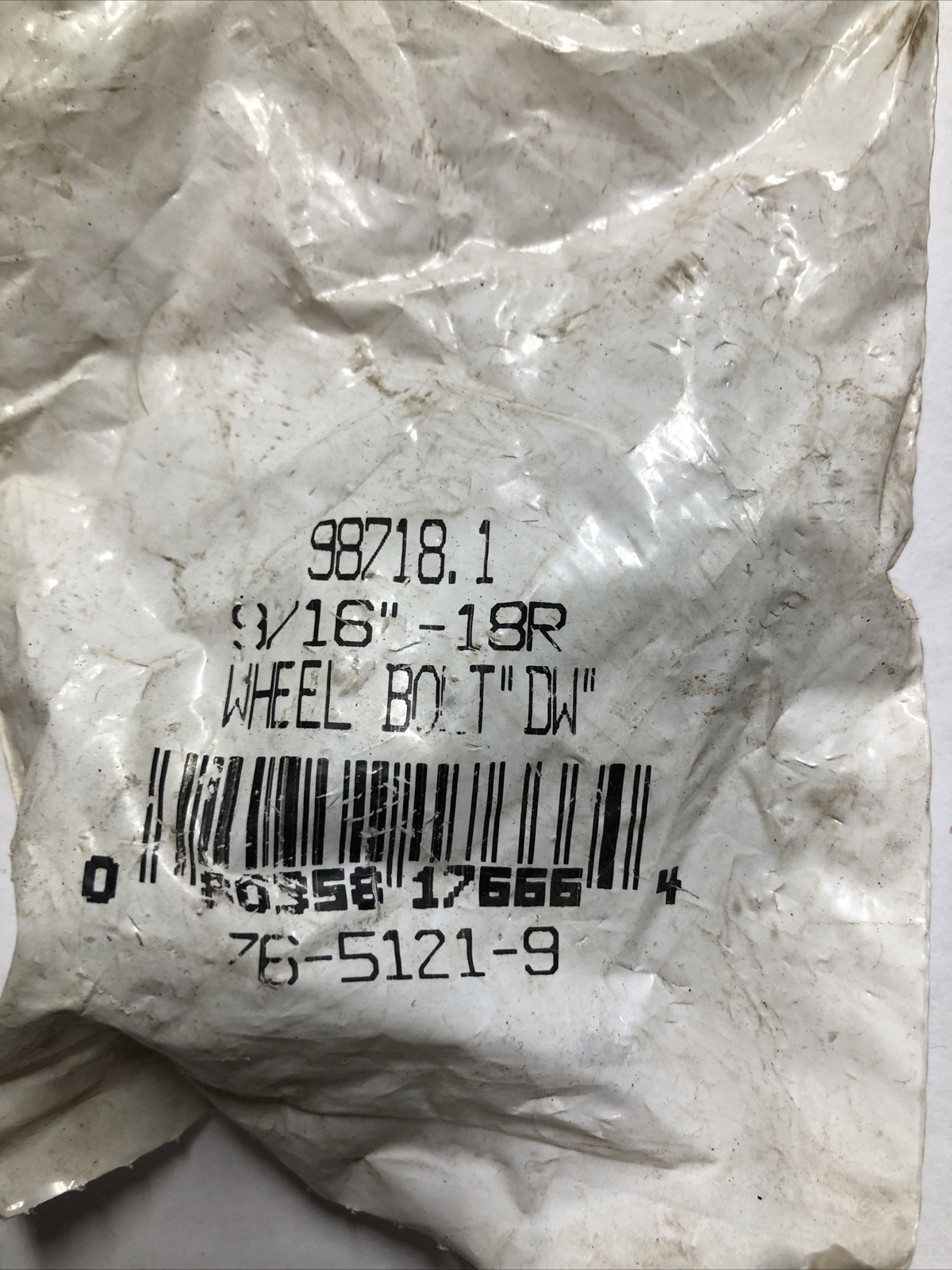 Dorman 98718.1 Wheel Lug Stud – Lot of 3; 9/16″ – 18R