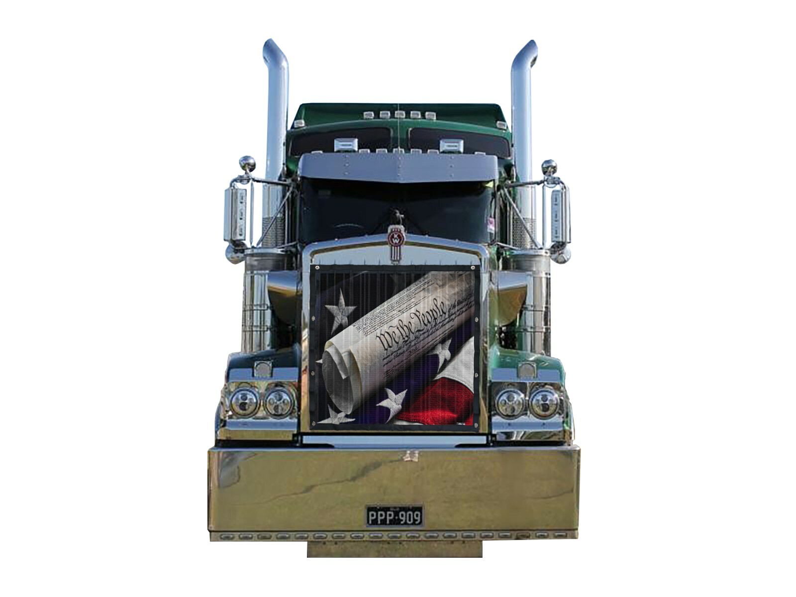 Designer “We The People” Mesh Bug Screen Kenworth W900B