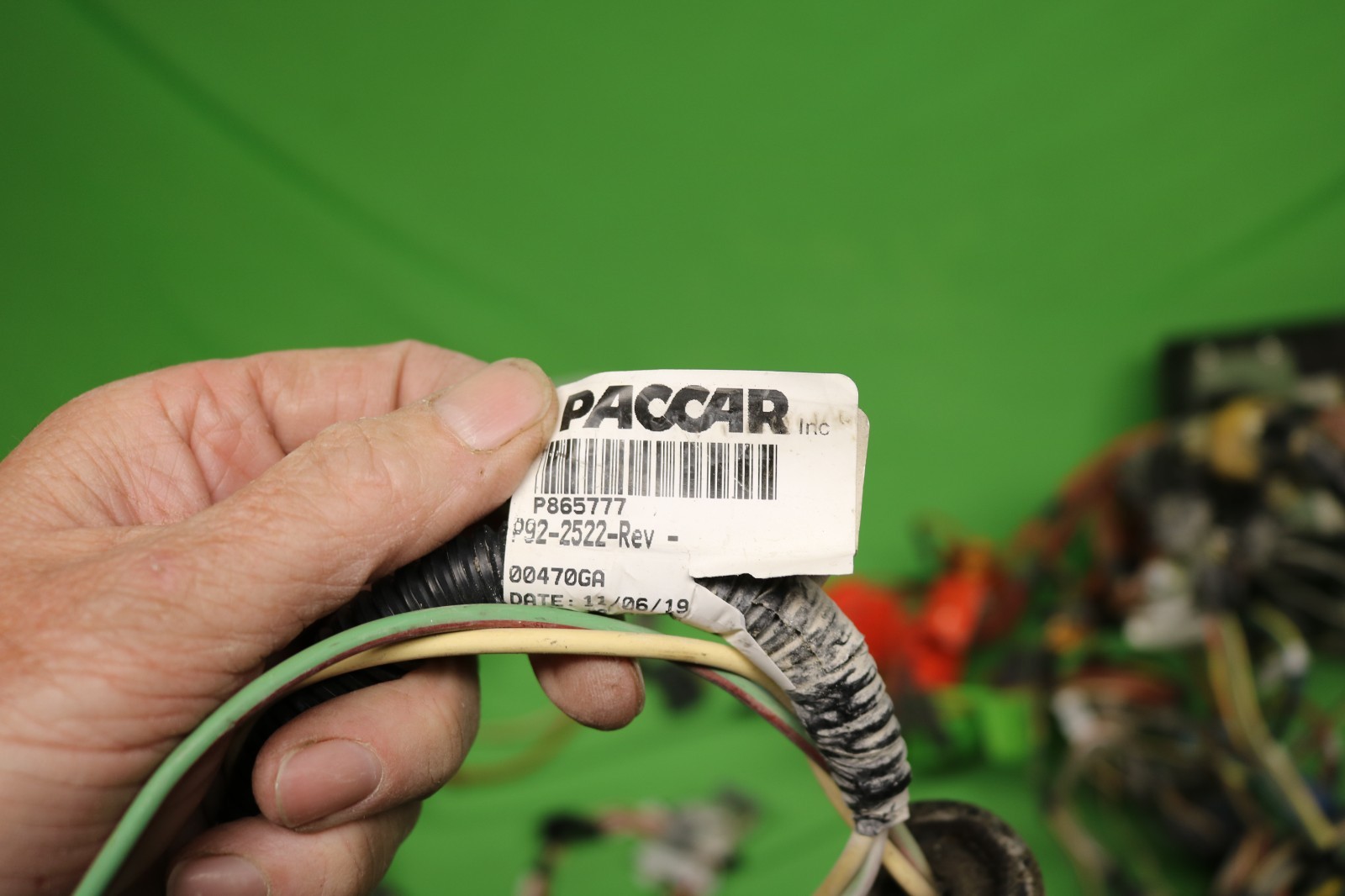2021 Paccar Kenworth W900 Dash / Cab Wiring Harness, Fuse Box, & Other Wiring
