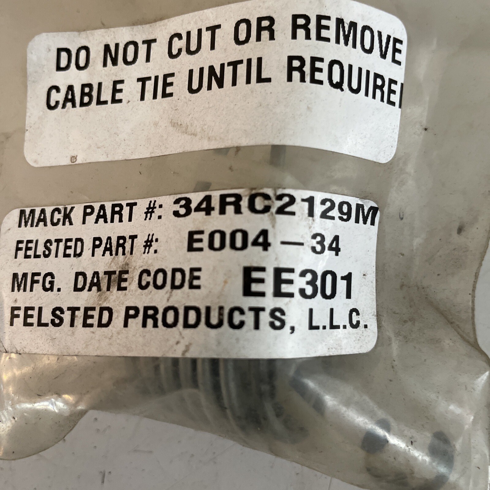 MACK 34RC2129M FELSTED E004-34, SPRING REPLACEMENT NEW