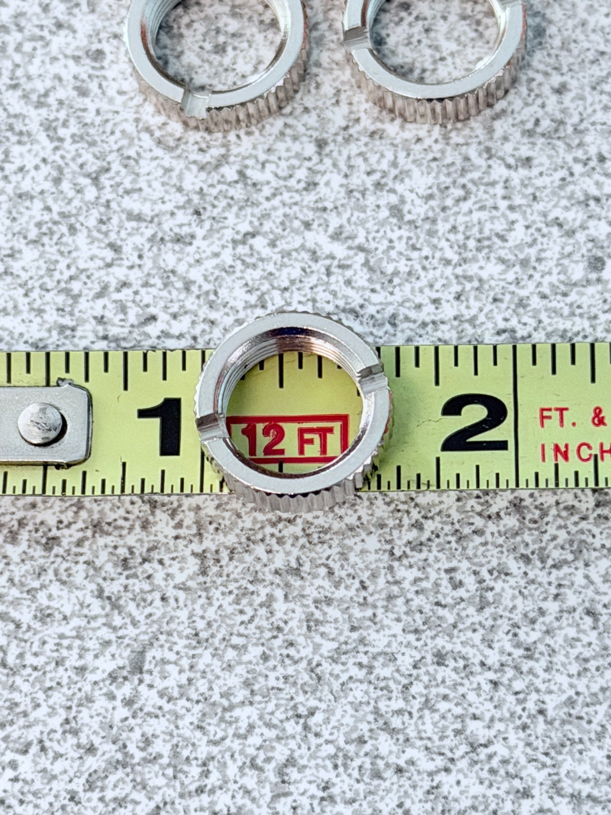 NEW Freightliner Peterbilt Kenworth Chrome Metal Switch Face Nut – Real Metal