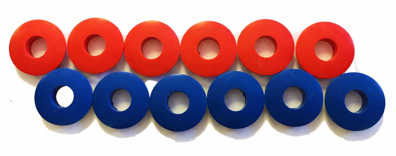 POLY GLAD HAND SEALS (12 PC) RED & BLUE KIT – TRUCK-TRAILER