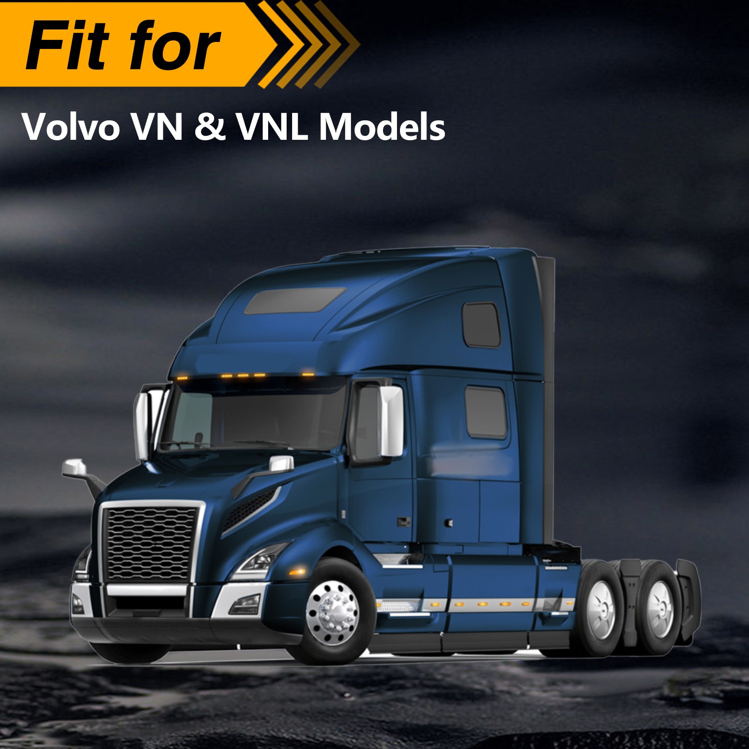 Deck Plate Retainer Clamp 2pcs Fit for S23817 Volvo VN & VNL Models 48RU21257M
