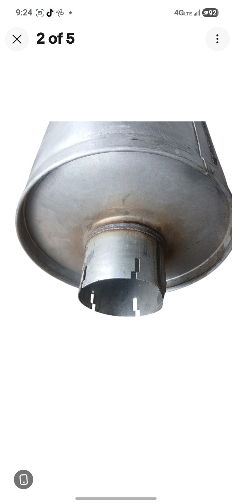 Freightlin Muffler 4″ Inlet Pipe- Horizontal, 11 In. Outer Diameter 04-19936-000