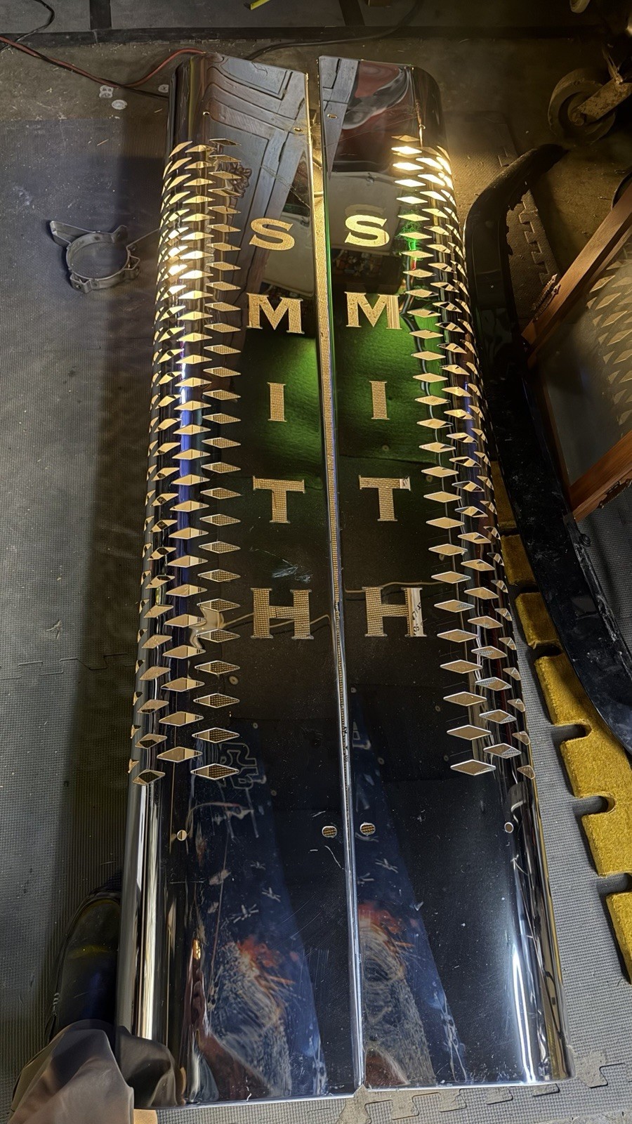 Western-Star Stack shields “SMITH” CNC CUT