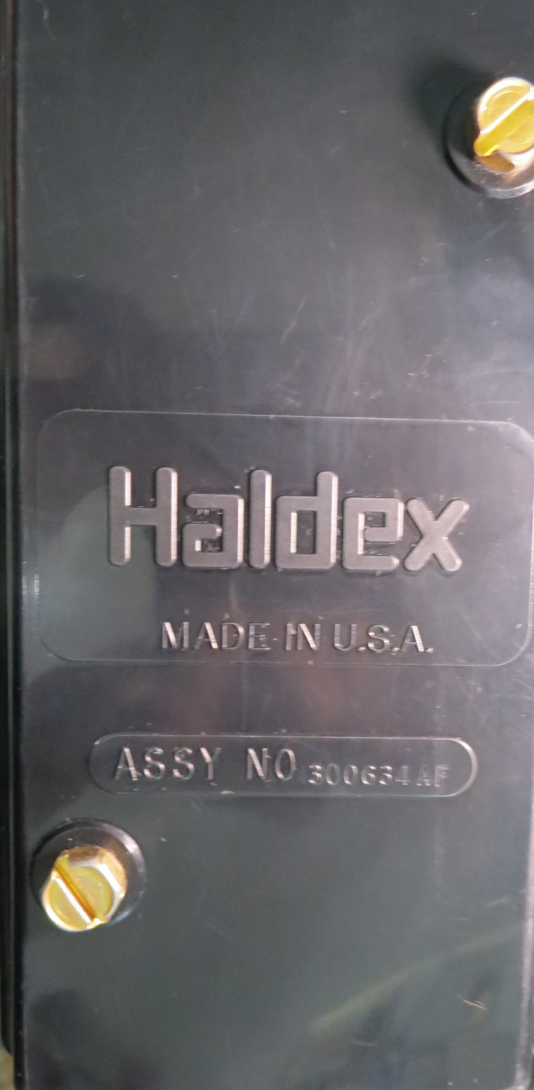 HALDEX Terminal Junction Box 300634 AF new No Box