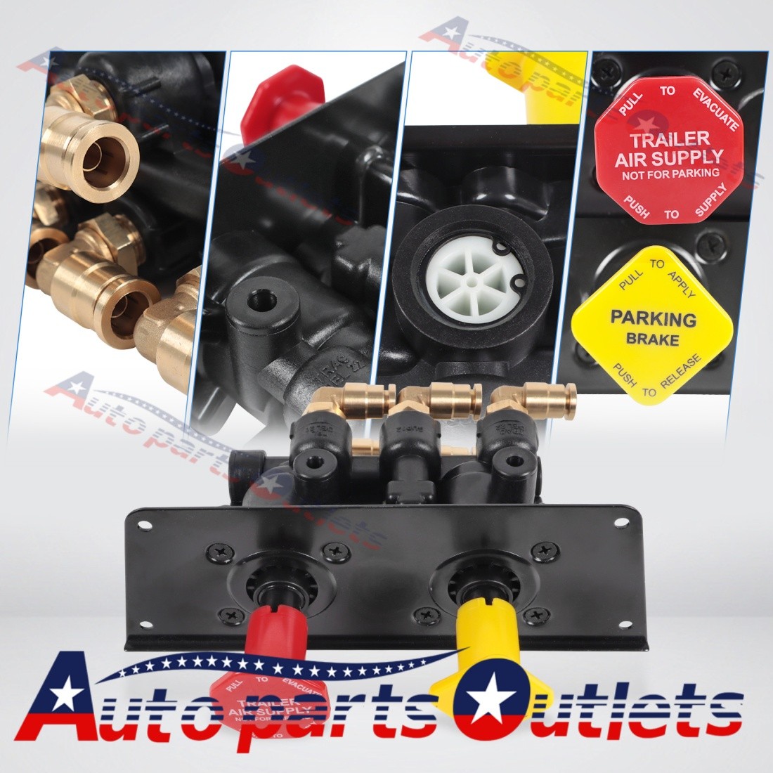 New Type Dash Control Brake Valve Fits For Freightliner MV3 5013293 801631
