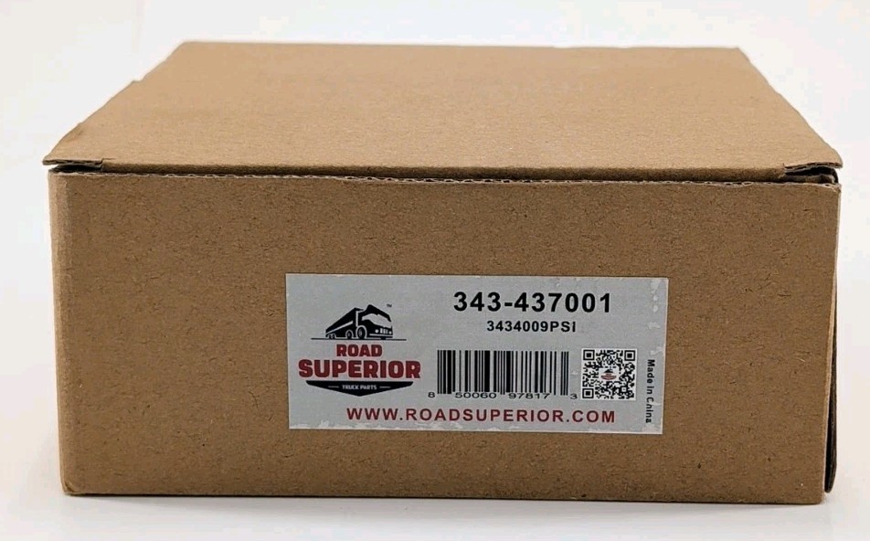 Road Superior 343-437001 Aluminum PSI Hub Cap fits Stemco 343-4370 Meritor MTIS
