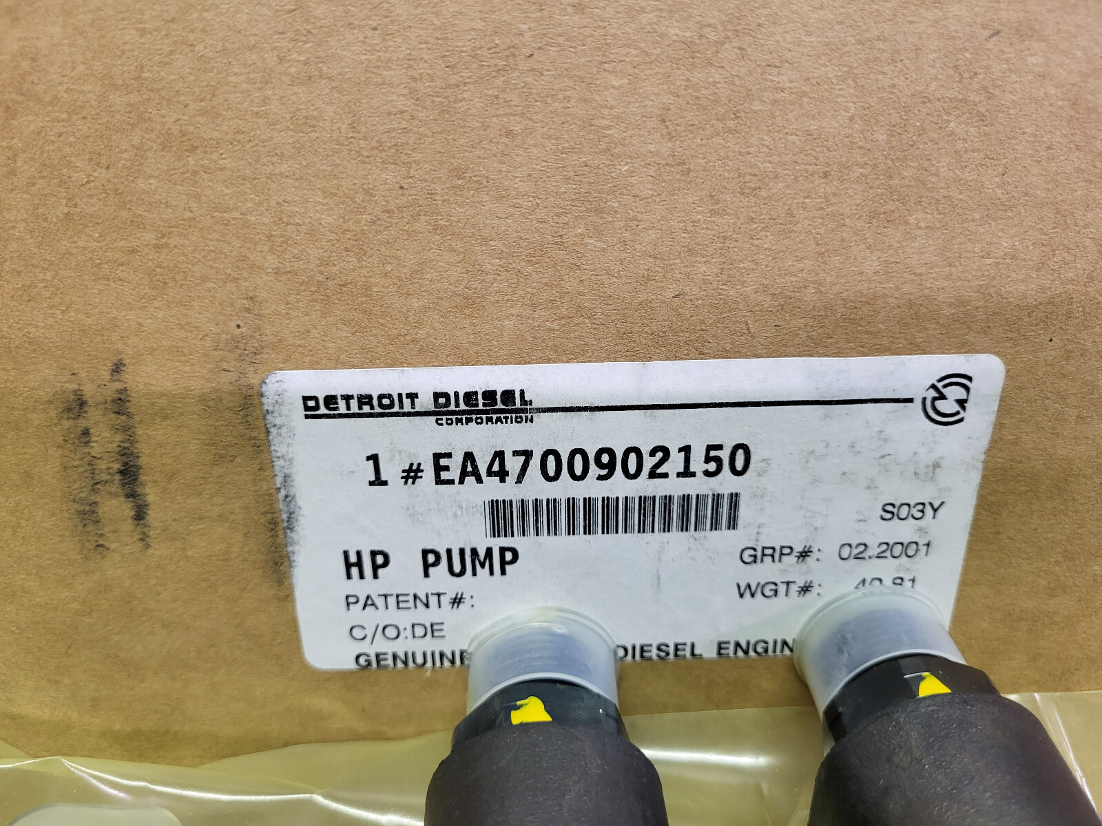 DD13 DD15 CPN5 HP Fuel Pump Detroit Diesel # EA4700902150 Bosch A 470 090 21 50