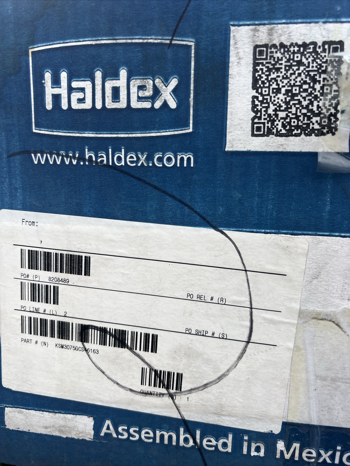 Haldex KSM3075GCS46163 Maxibrake Spring Brake (Service Chamber .