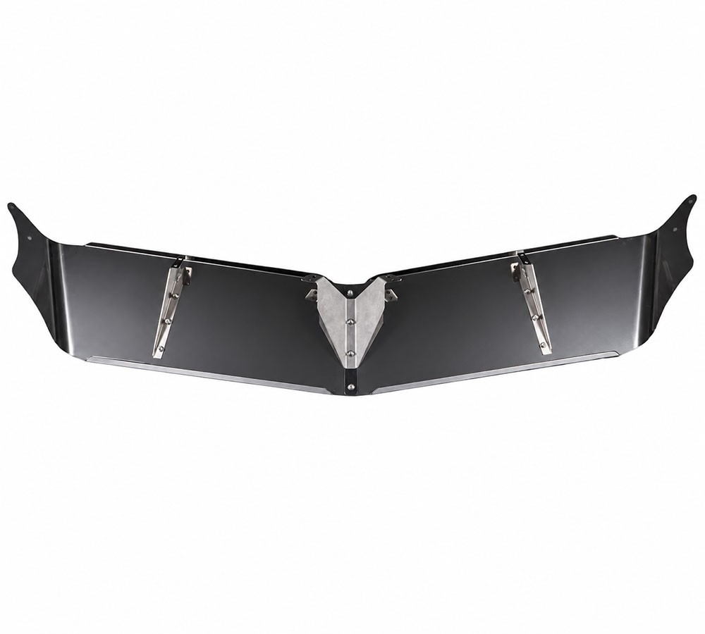 13″Stainless Steel Drop Visor Compatible w/Peterbilt 335, 359, 377, 378, 379