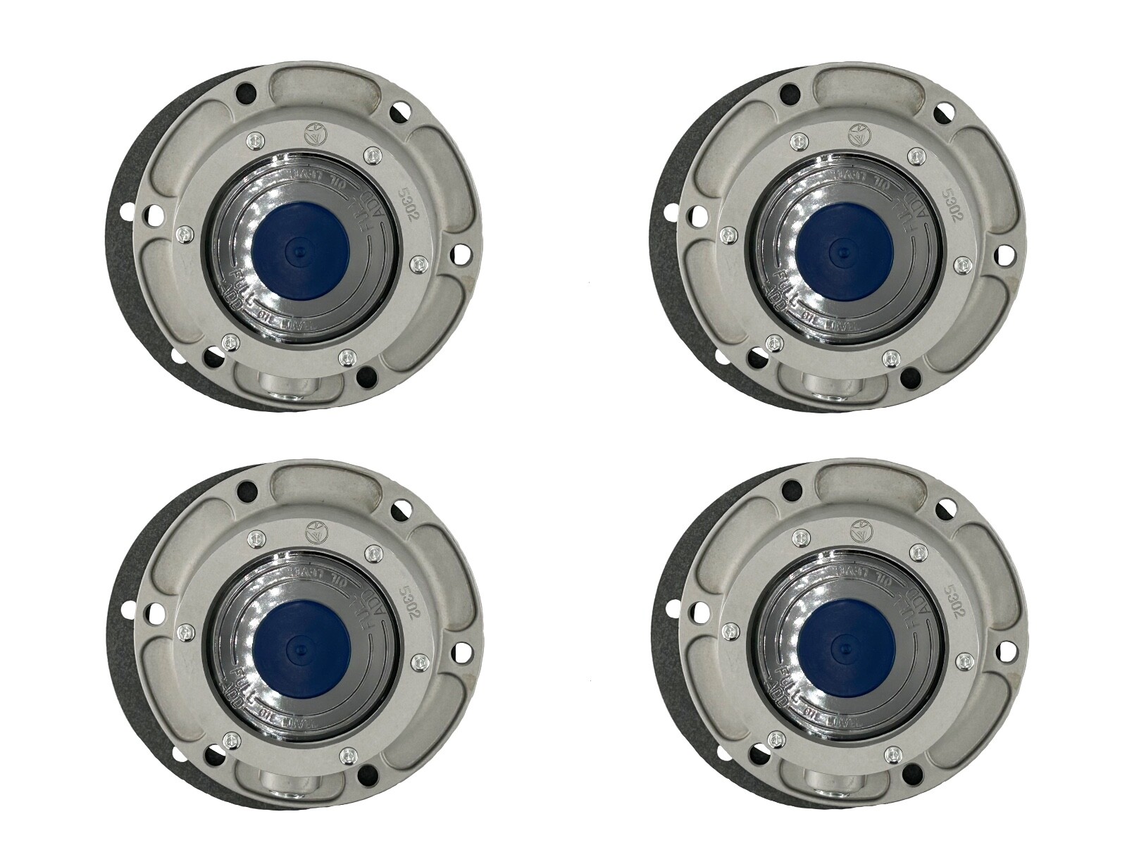 4 Pack Automann 300-4009 Six Hole Hubcap with Gasket