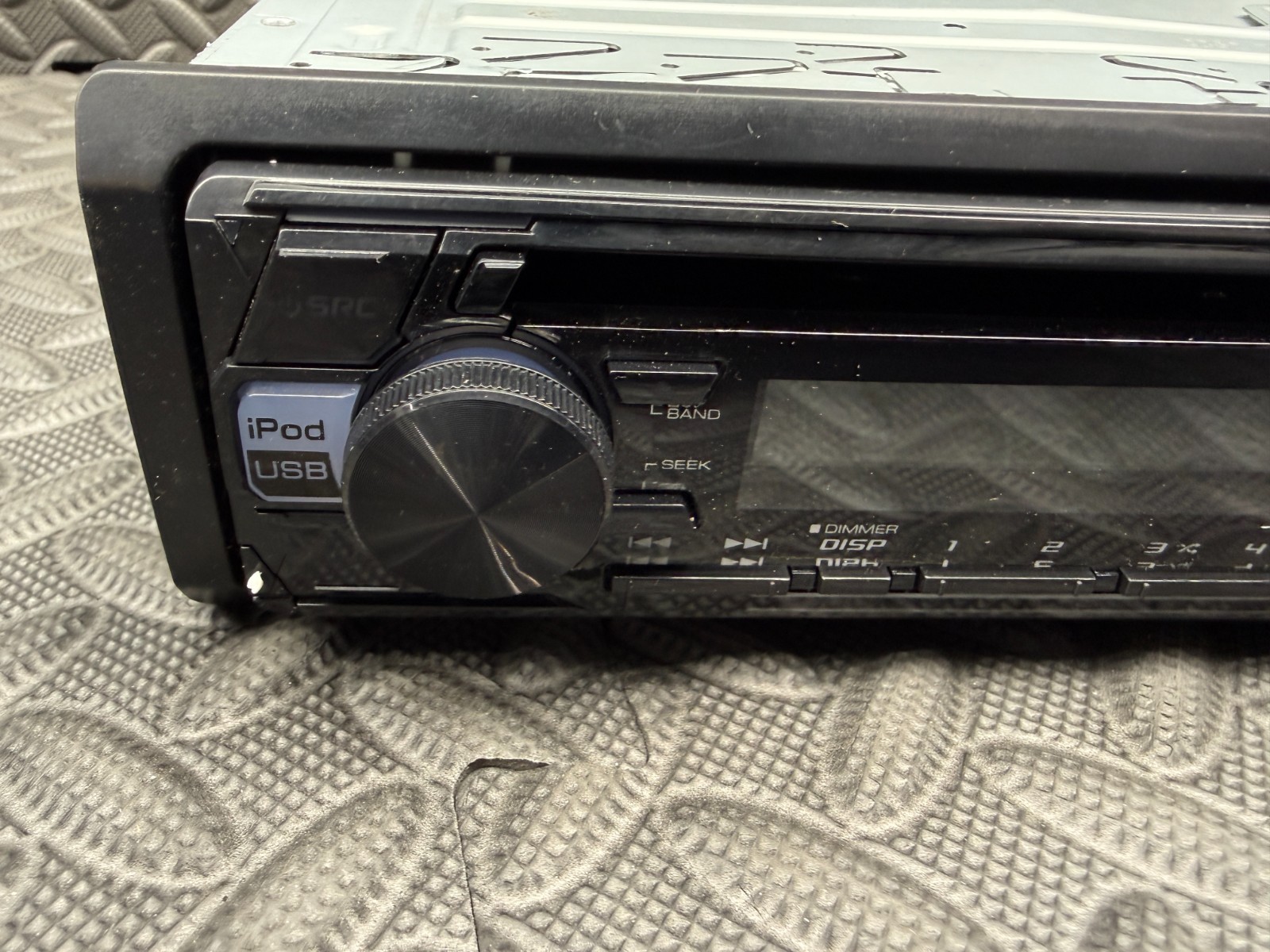 Pana Pacific ProAudio PP107233 AM/FM CD Player Receiver With Front USB Port