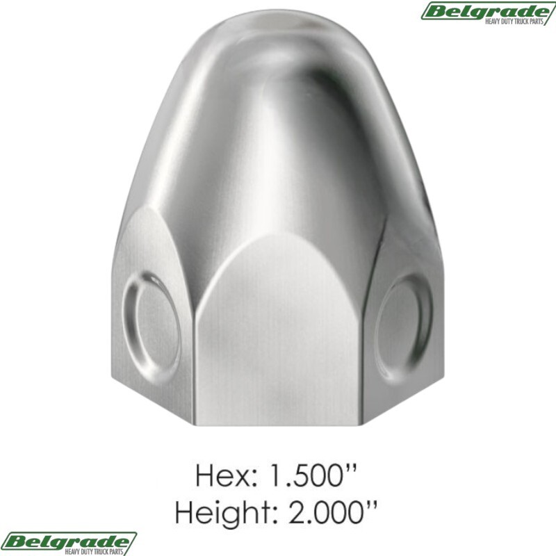 562.A4001SS-BX20 Stainless Steel Push-On Lug Nut Covers 1-1/2in Pack of 20