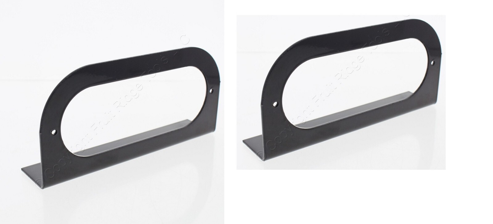 (2) Truck-Lite 60720 2-Screw Bracket Mount 60-Series for Oval Lights “L” Type