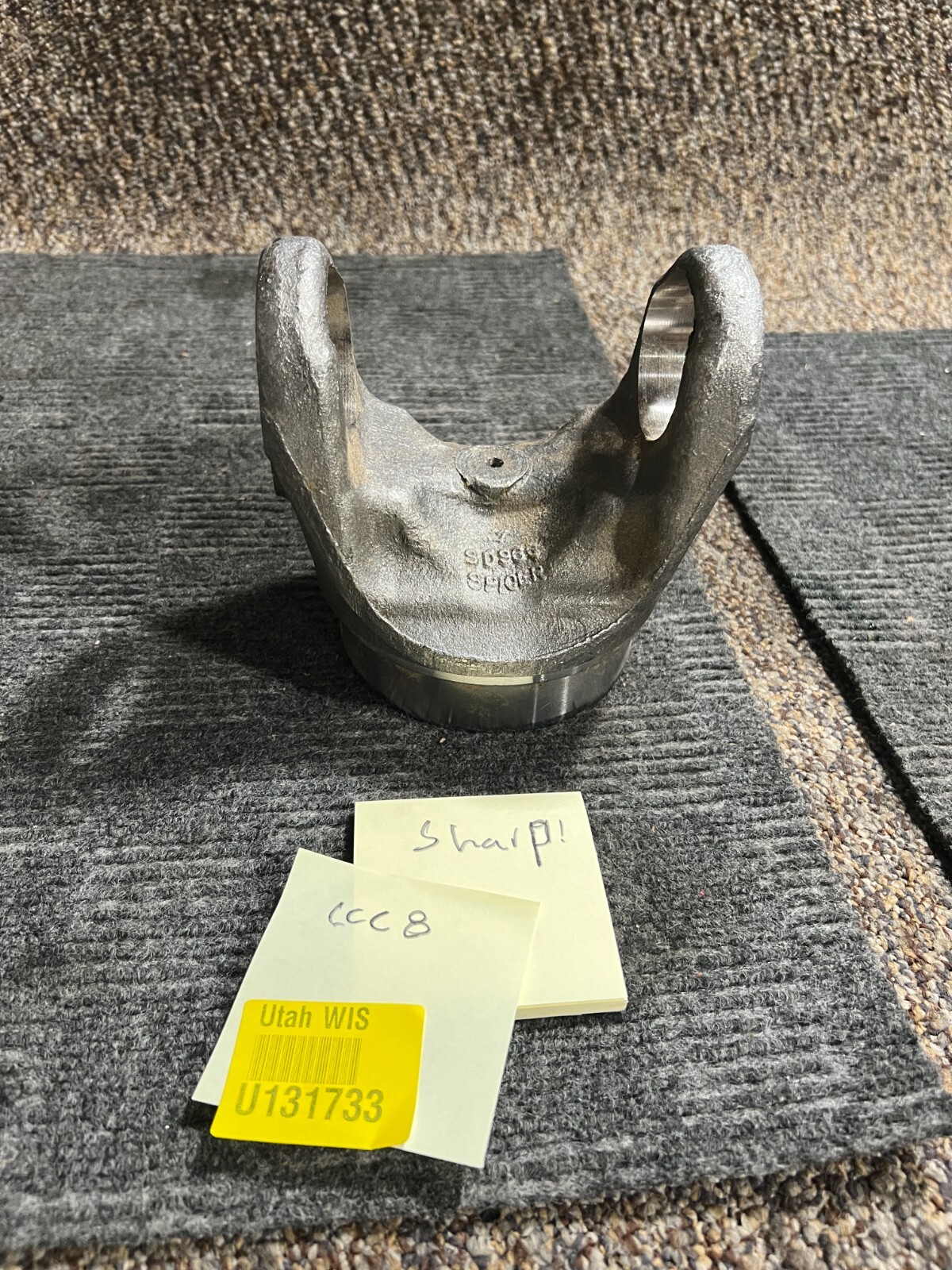 Spicer Drive Shaft Weld On Tube Yoke, Cast Iron SD966
