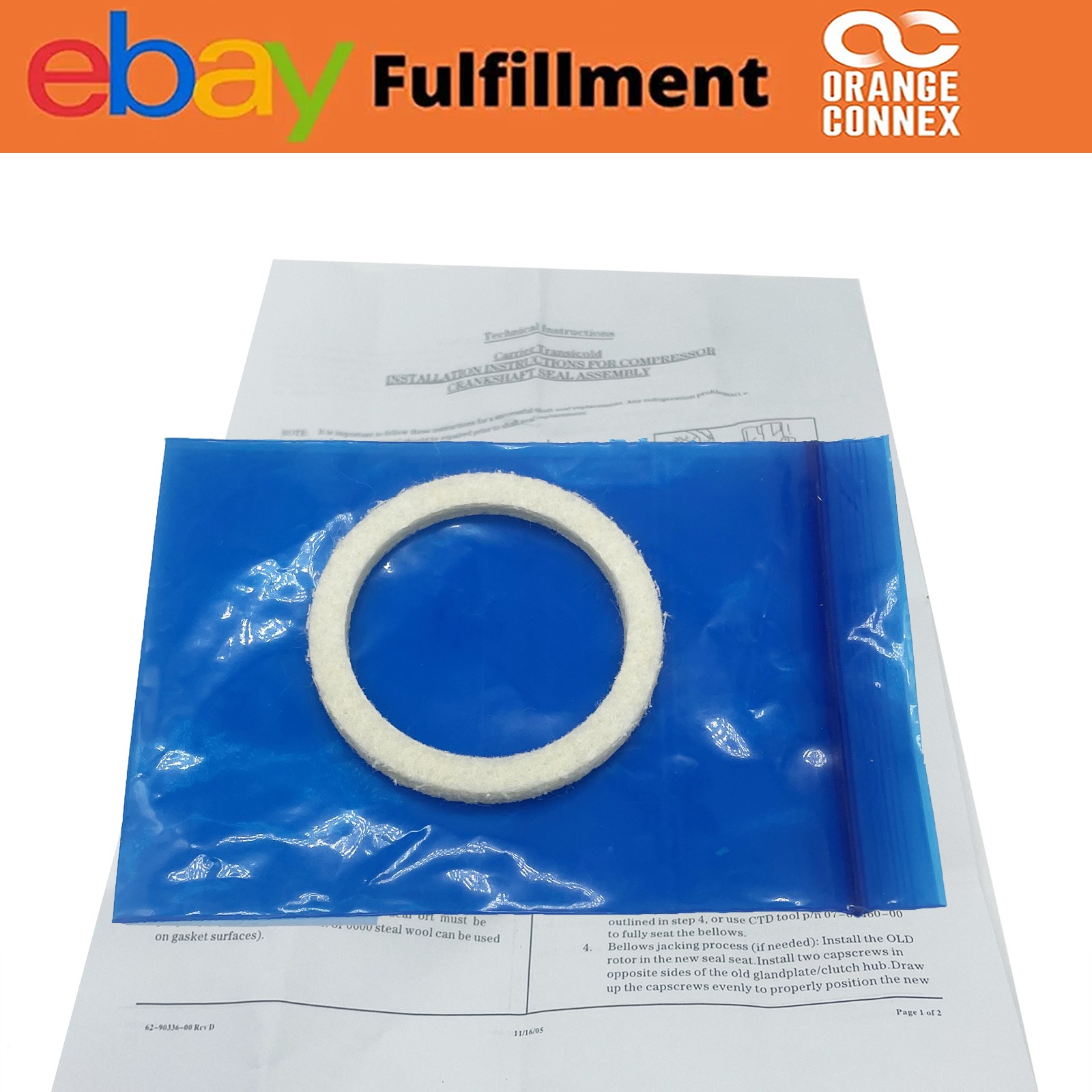 NEW Shaft Seal Kit Fits 17-44770-00 for Carrier 05G Transicold 17-57026-00