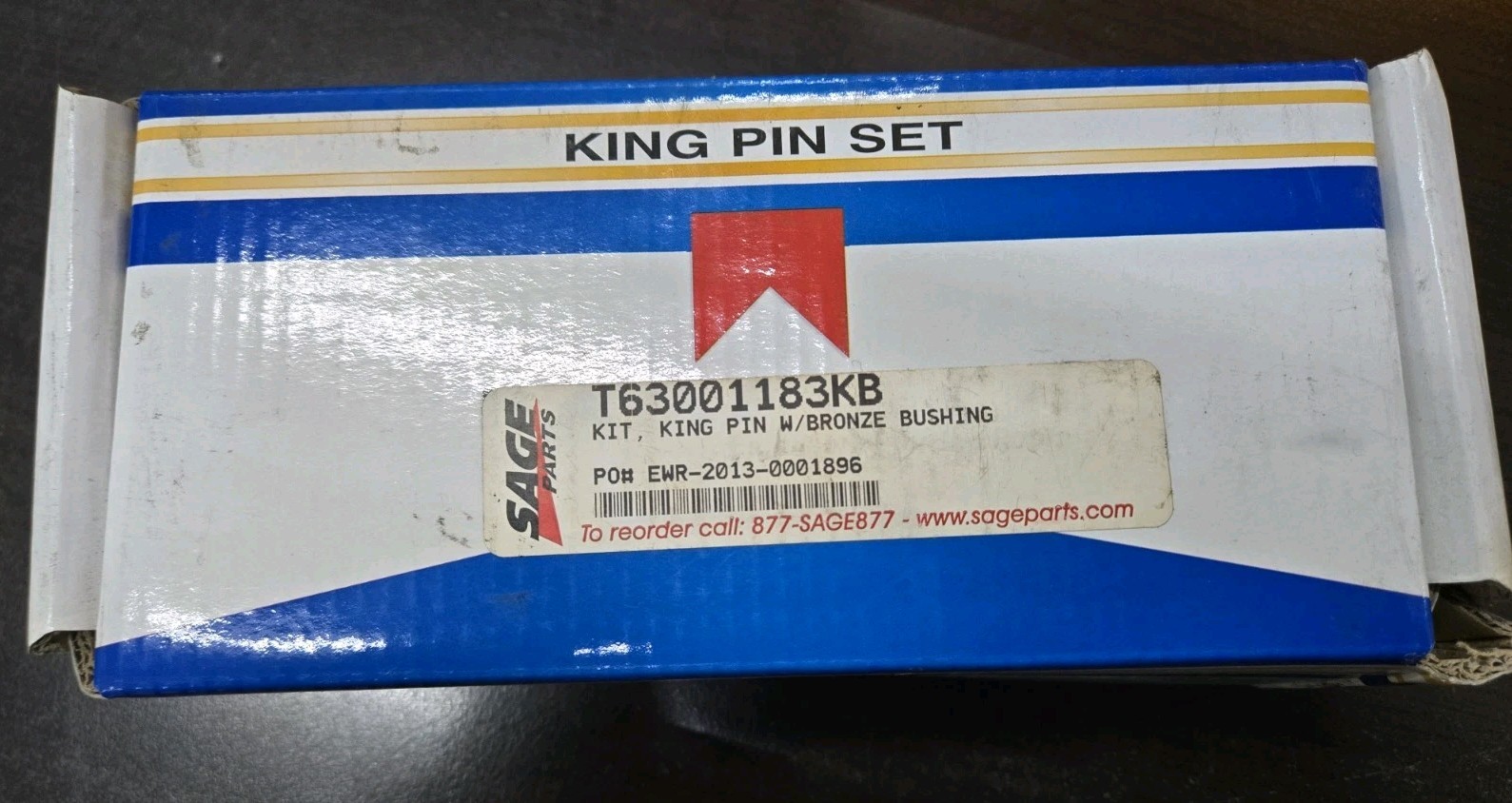 King Pin Set W/ Bronze Bushing