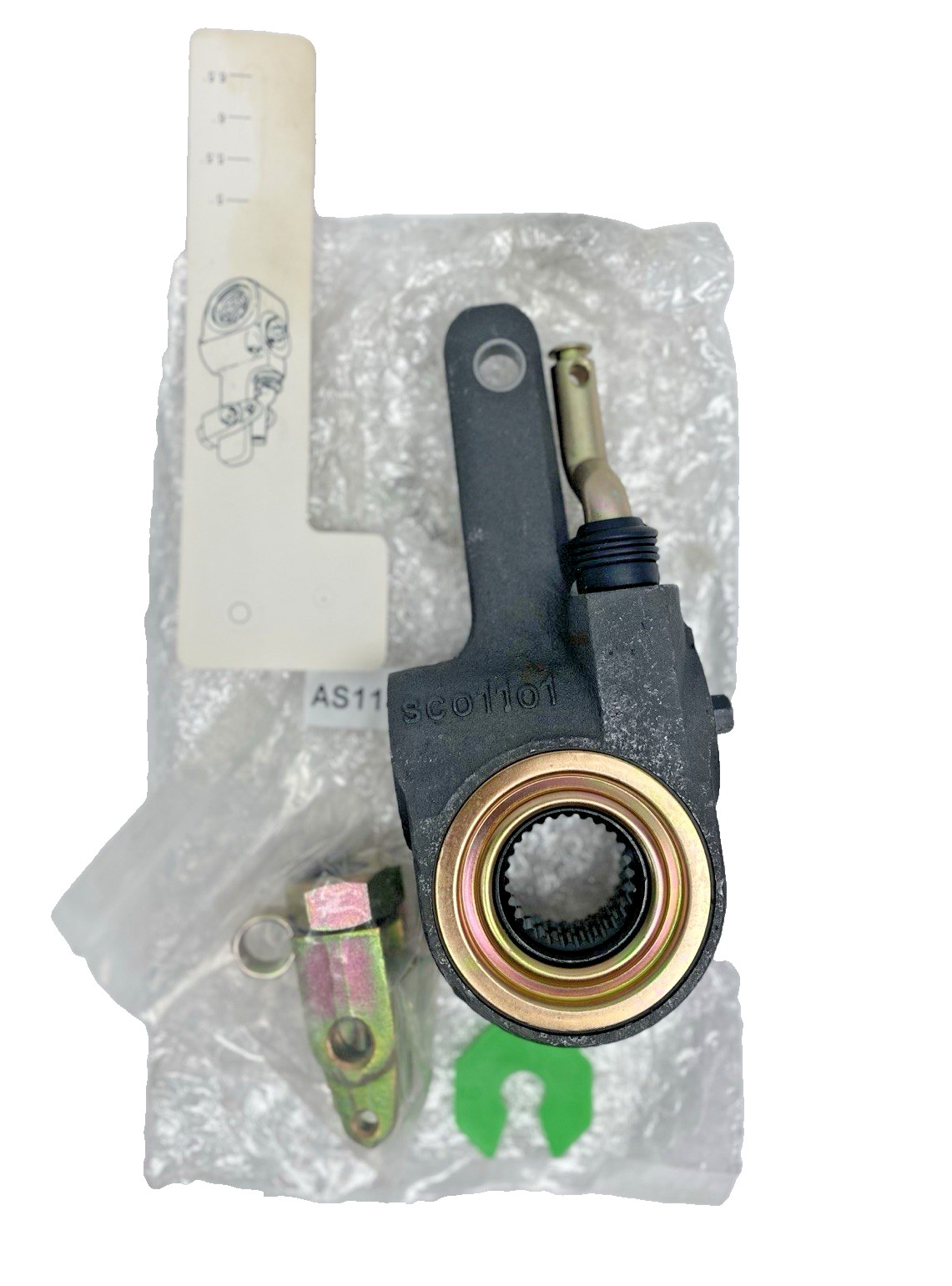 SA801074 TRP, KIT-SLACK ADJ & CLEVIS 6″ 1-1/2-28
