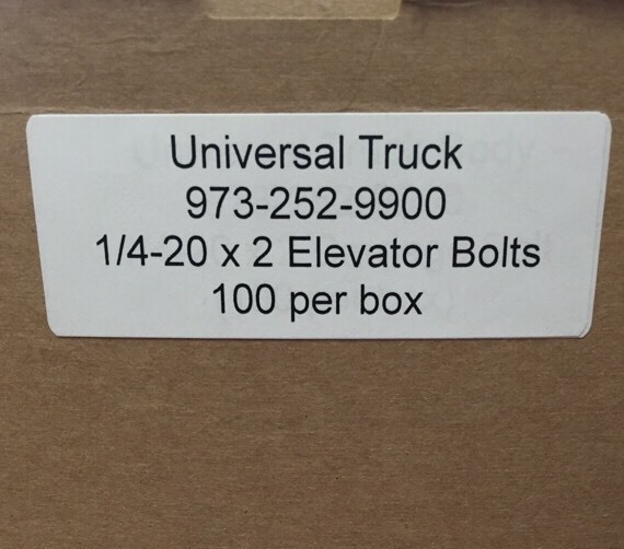 50 – 2″ Elevator Bolt & Nut Kit – Overhead Todco Whiting Door Morgan Supreme