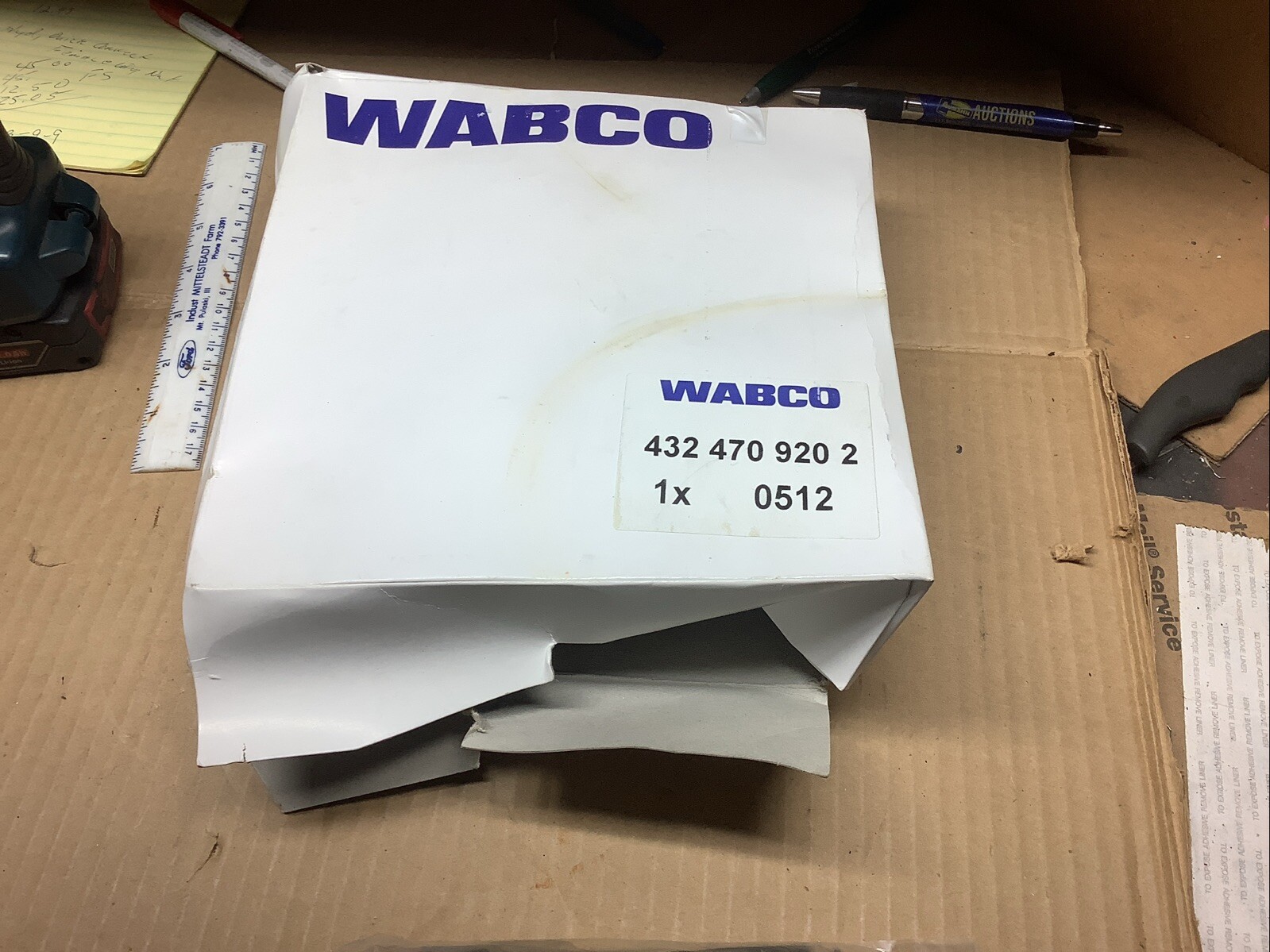 S432-470-920-2 GENUINE WABCO GOVERNOR OEM – Nos