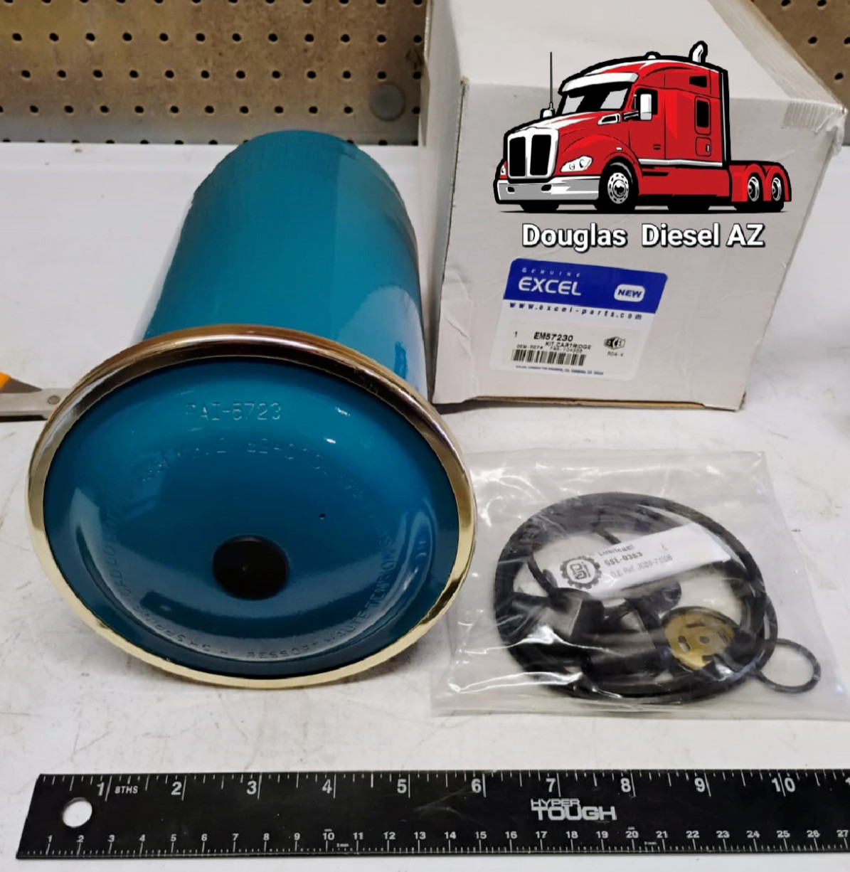 AD-4 AIR DRYER KIT. PAI # EM57230. Ref.# BENDIX 104358, INTERNATIONAL 1650618C91
