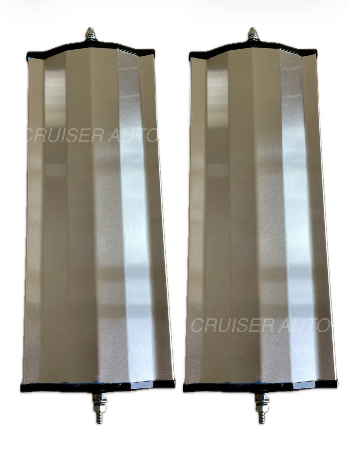 NEW PAIR Flat glass w/ convex mirror 6×16″ West Coast 90’s Hino Isuzu Fuso Lorry