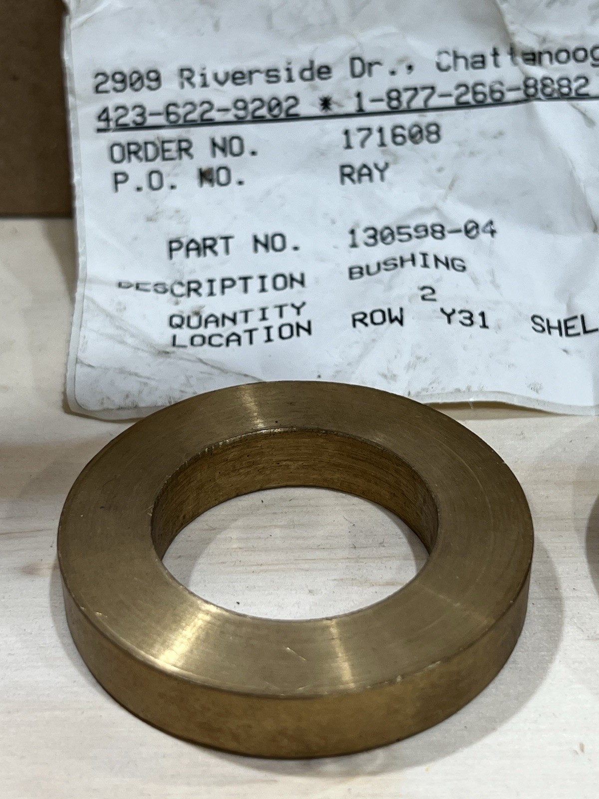 Genuine Roadtec 130598-04 Bushing Pair New Old Stock