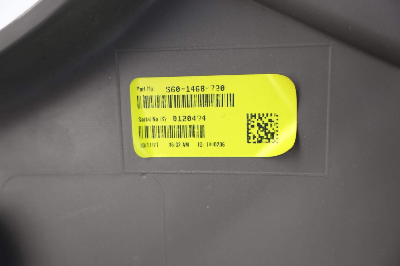 2022 PETERBILT 579 PACCAR FRONT LEFT INTERIOR TRIM PANEL ABOVE DOOR S60-1468