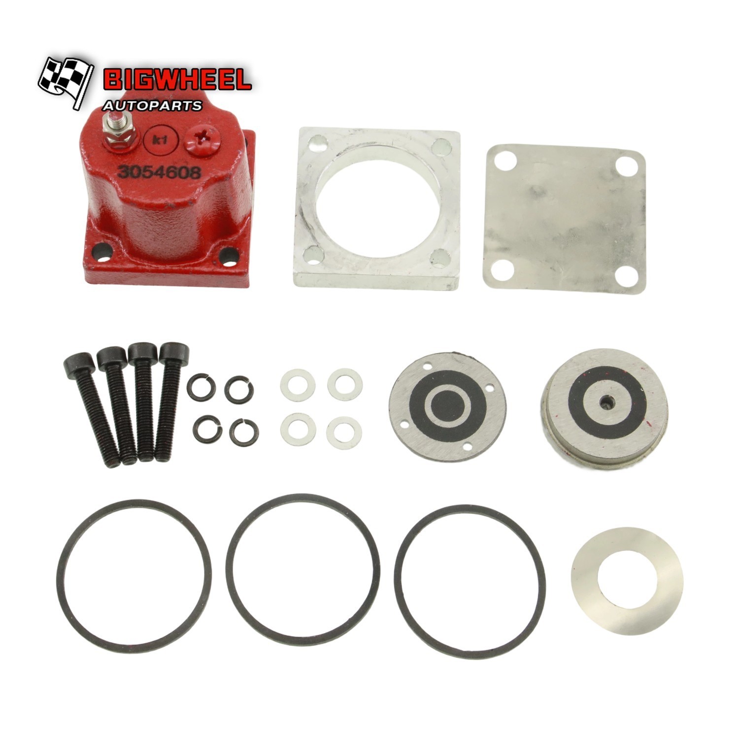 US 180204 209940 3054608 NEW OEM Fuel Shutoff Valve Set for Cummins N14 Solenoid