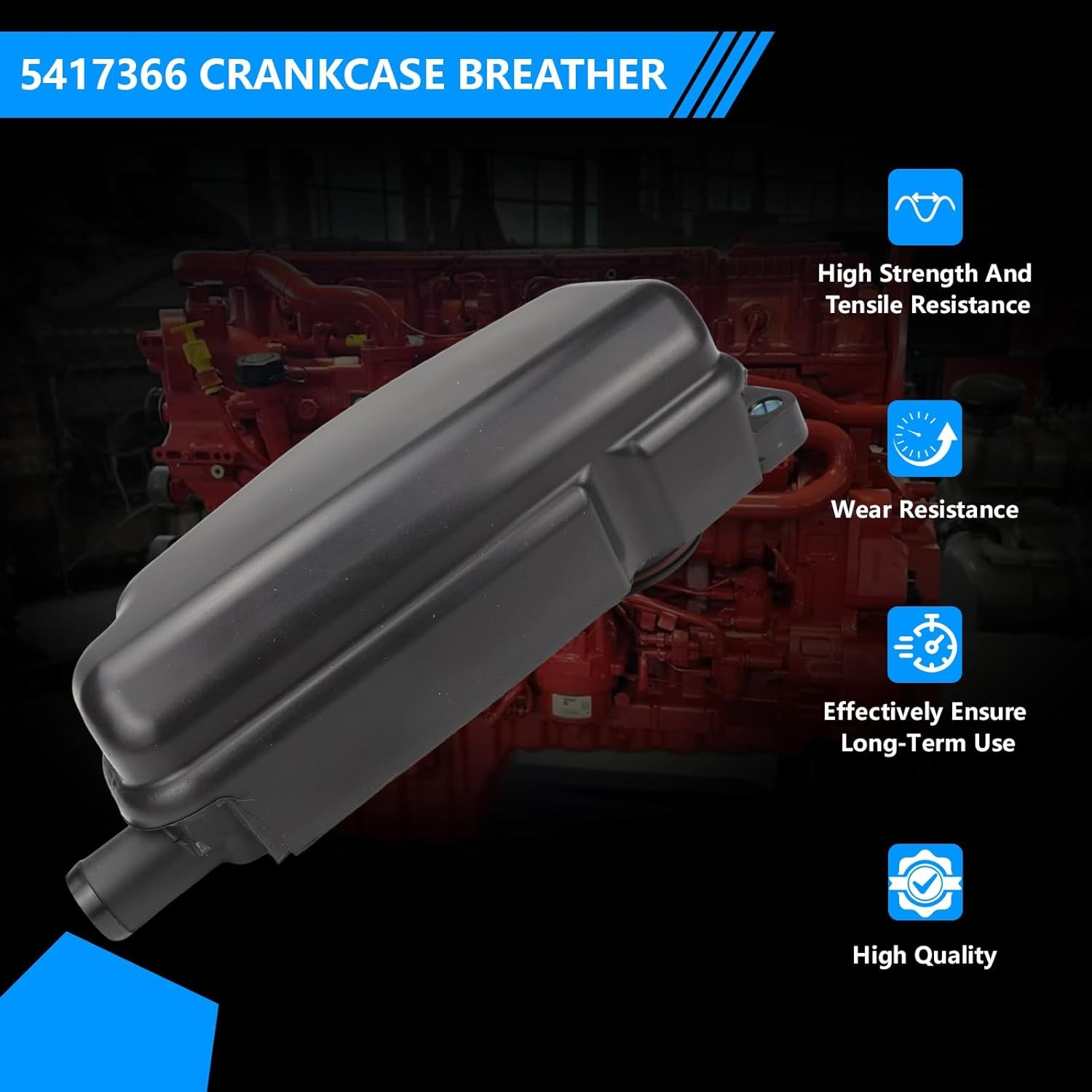 5679573 Crankcase Breather For Cummins 5417366 X15 XPI Engine ISX QSX