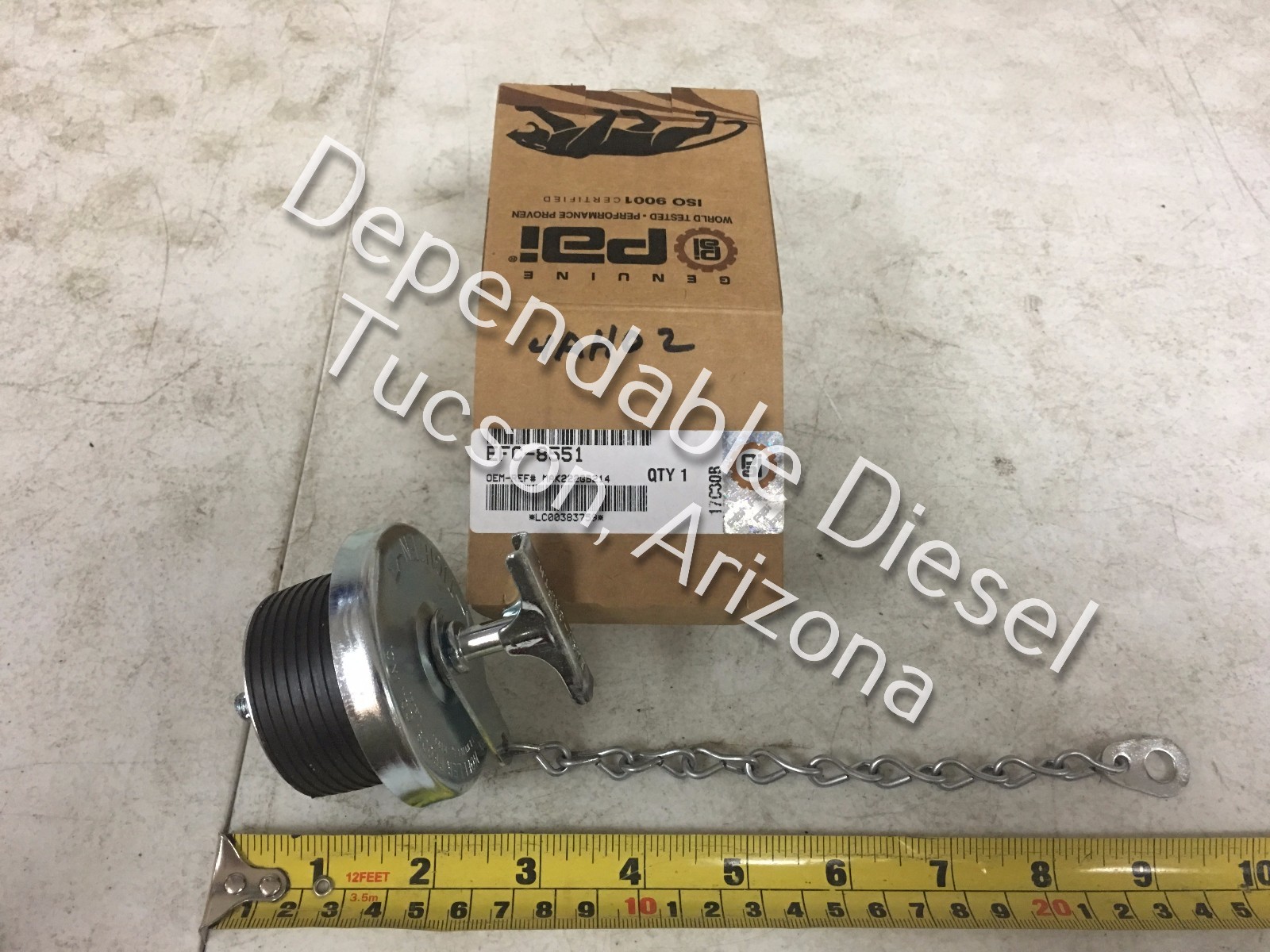 Oil Filler Cap for Cummins 855 N14 Mack E6. PAI # EFC-8551 Ref.# 222GB214 107981