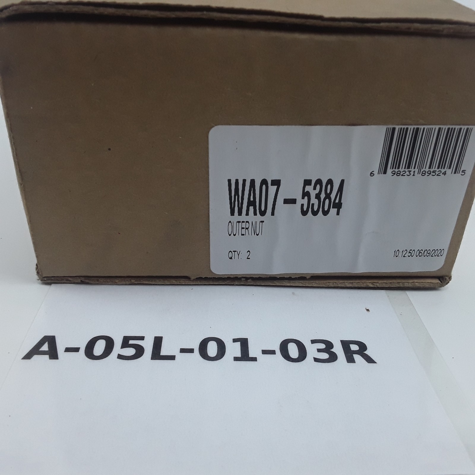 World American WA07-5384 Spindle Nut Outer 3 1/4″-12 Thread, 4″ A.F 1″ Thickness