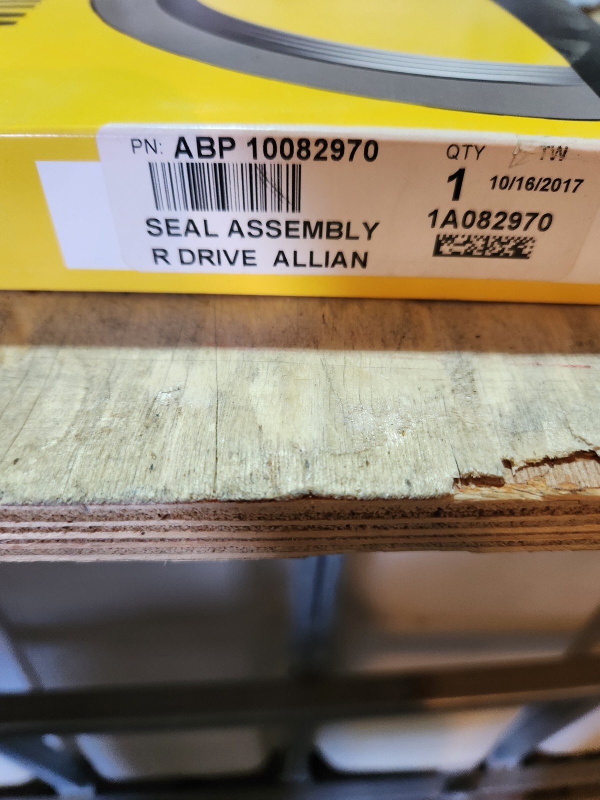 Alliance ABP 10082970 Right Hand Drive Hybrid Wheel Seal / 37003A / 47691