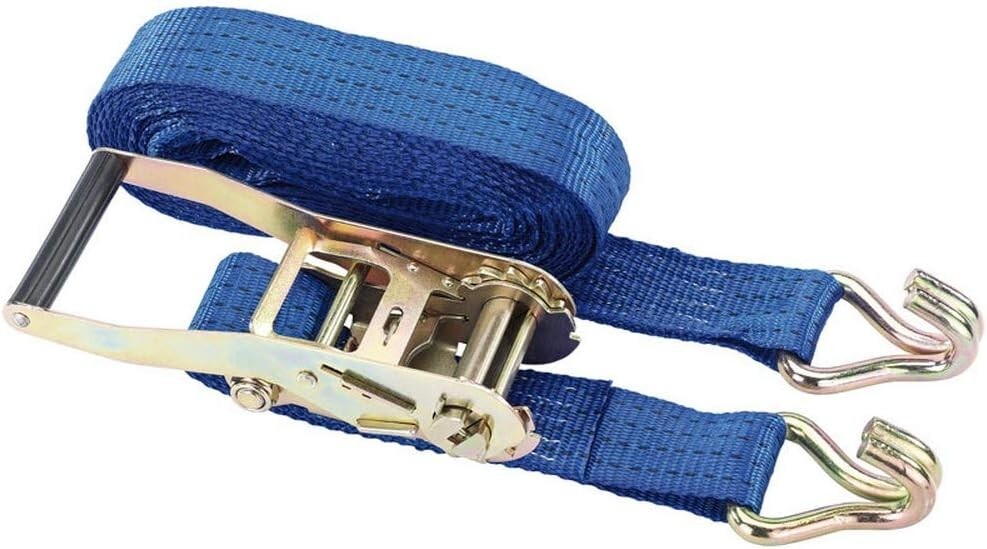 HEAVY DUTY 8 METER X 50MM RATCHET TIE DOWN STRAP LORRY LASHING 5000KG 5TON