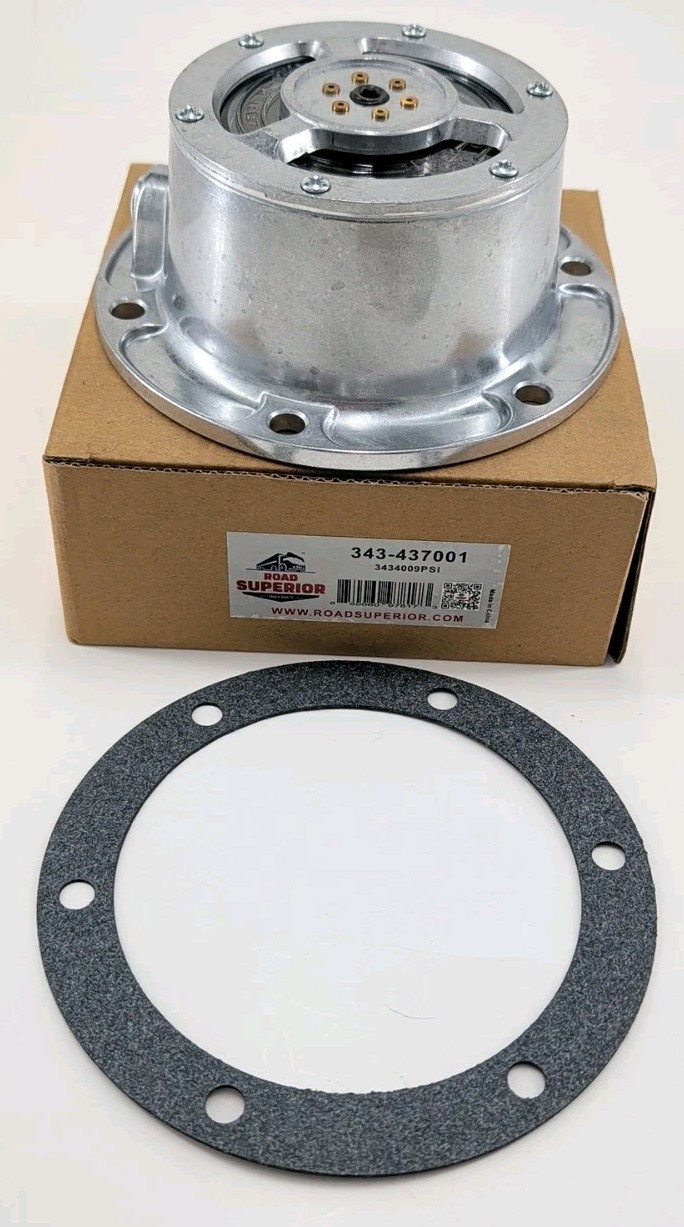 Road Superior 343-437001 Aluminum PSI Hub Cap fits Stemco 343-4370 Meritor MTIS