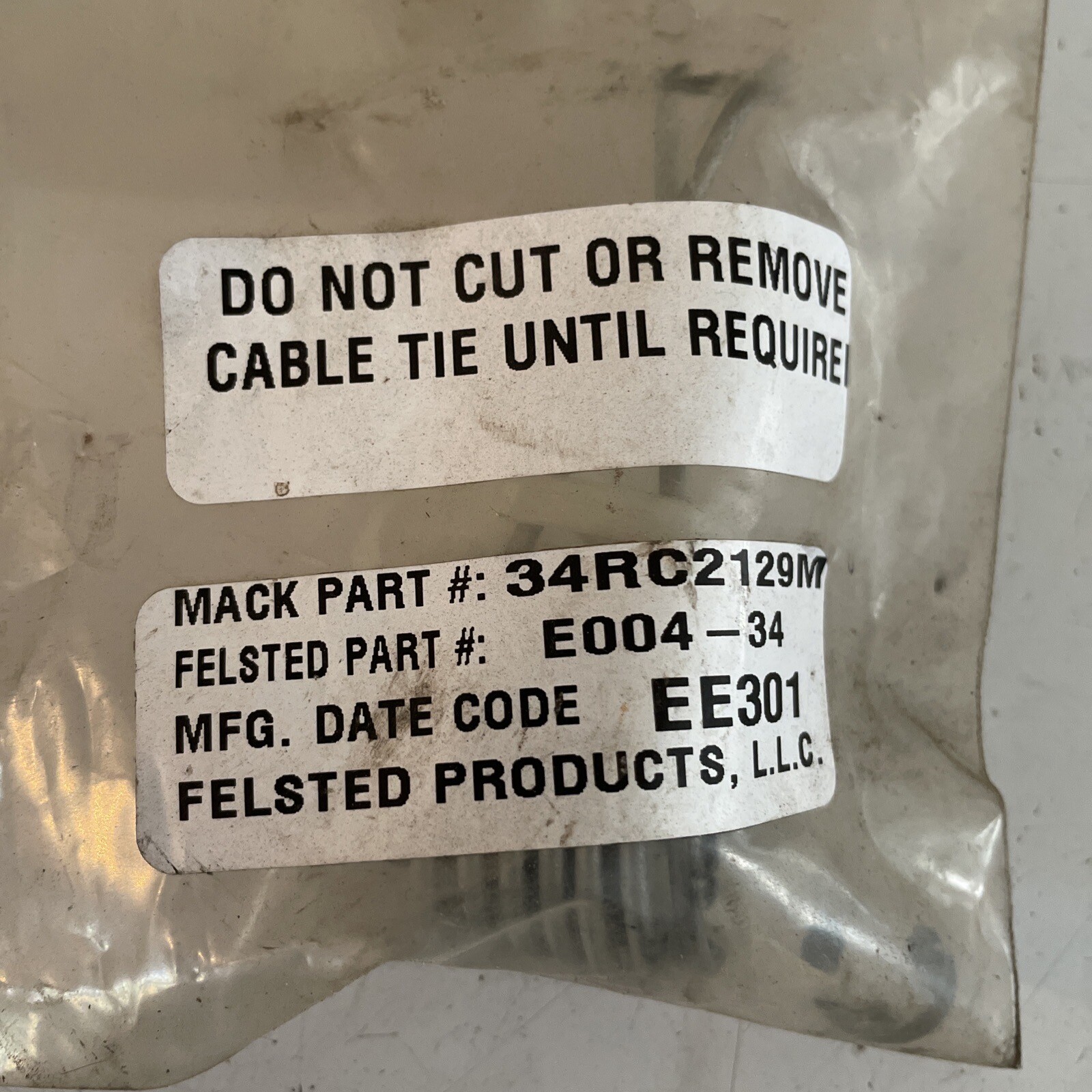 MACK 34RC2129M FELSTED E004-34, SPRING REPLACEMENT NEW