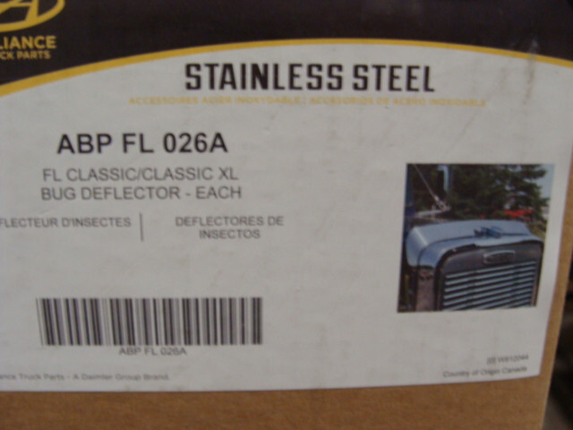 ALLIANCE TRUCK PARTS CLASSIC XL HOOD BUG DEFLECTOR ABP FL 026A