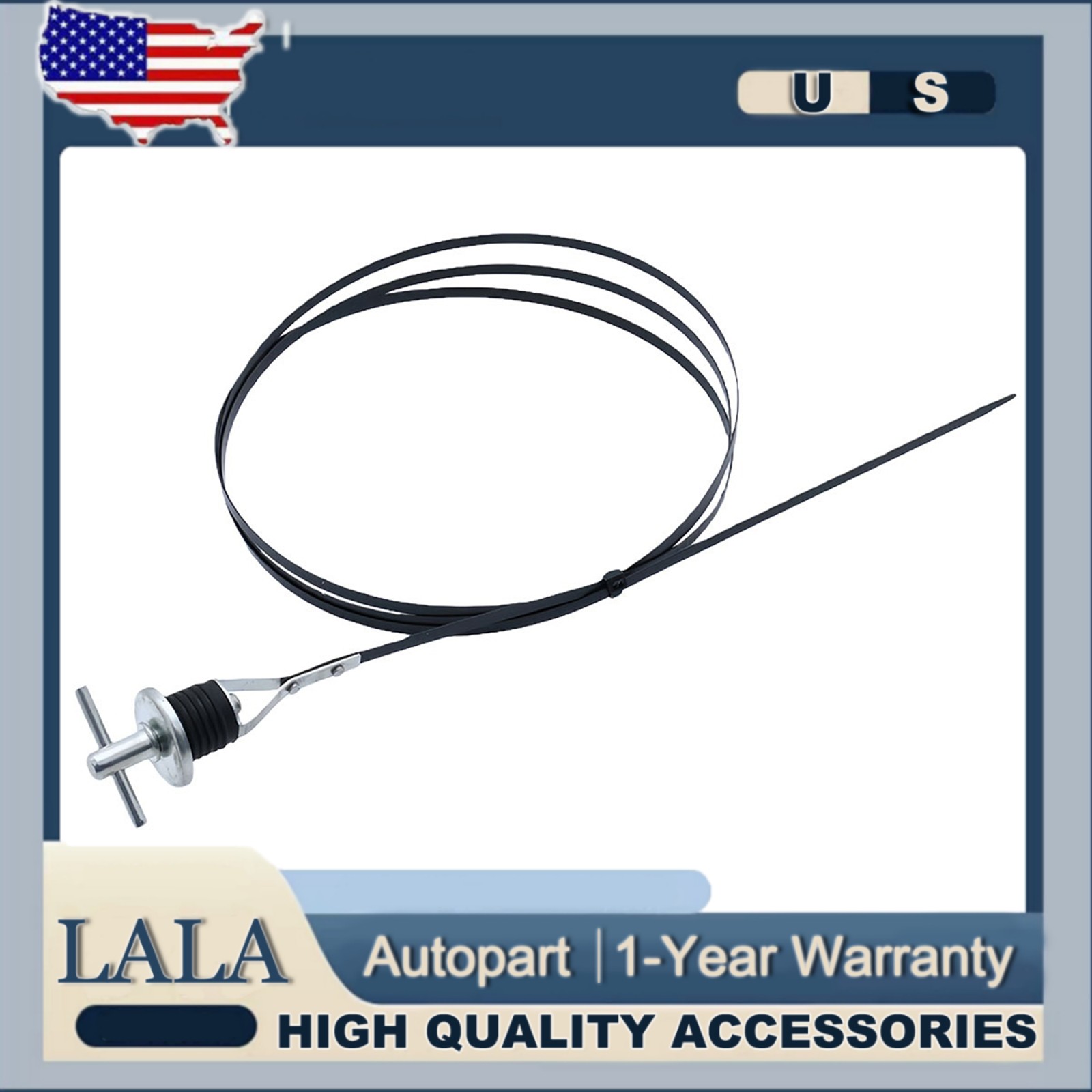 1pc Long Engine Oil Dipstick Fits N14 855 L10 M11 ISM KT19 KT38 141290 216484 US