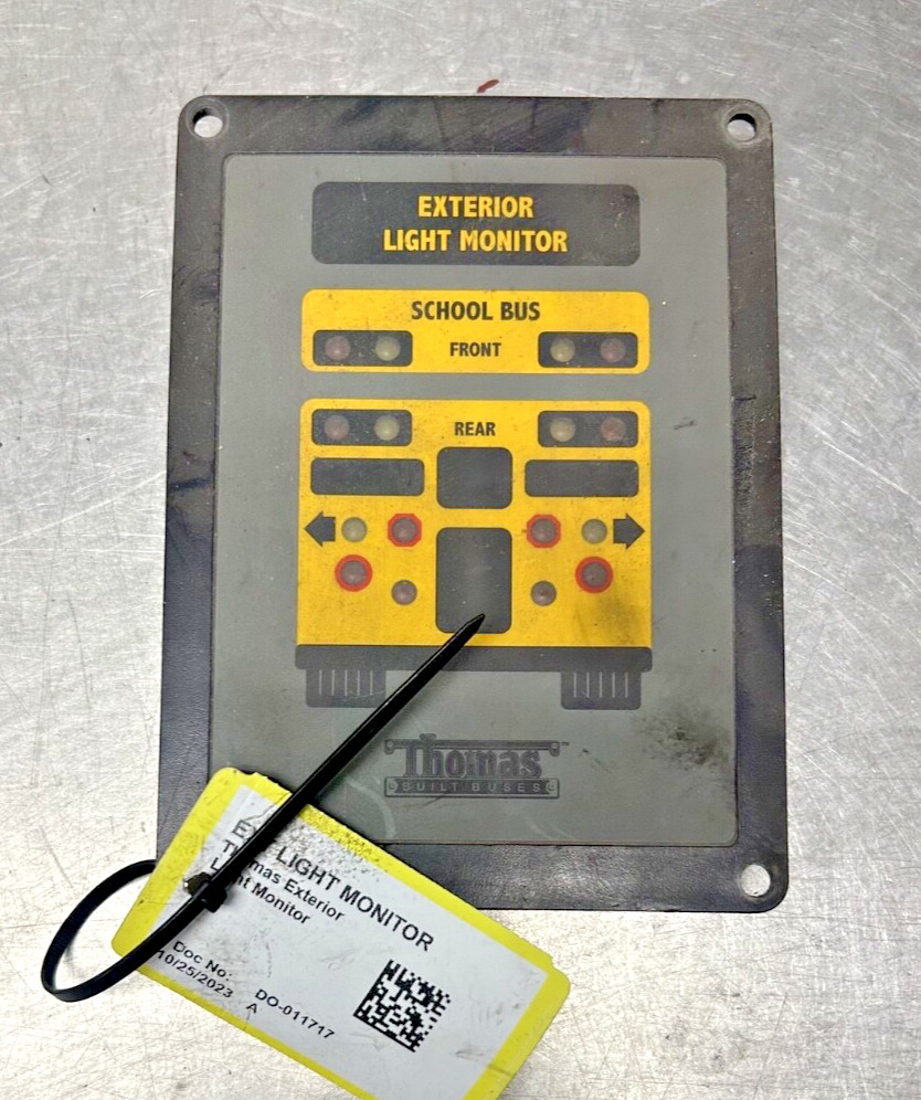 Doran School Bus Incandescent Light Monitor Freightliner Thomas School Bus 3275