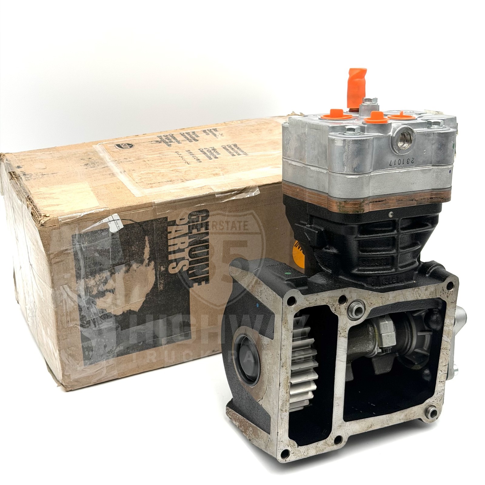 K075155 GENUINE OEM INTERNATIONAL NAVISTAR MAXXFORCE 13 AIR COMPRESSOR 11-15 NEW