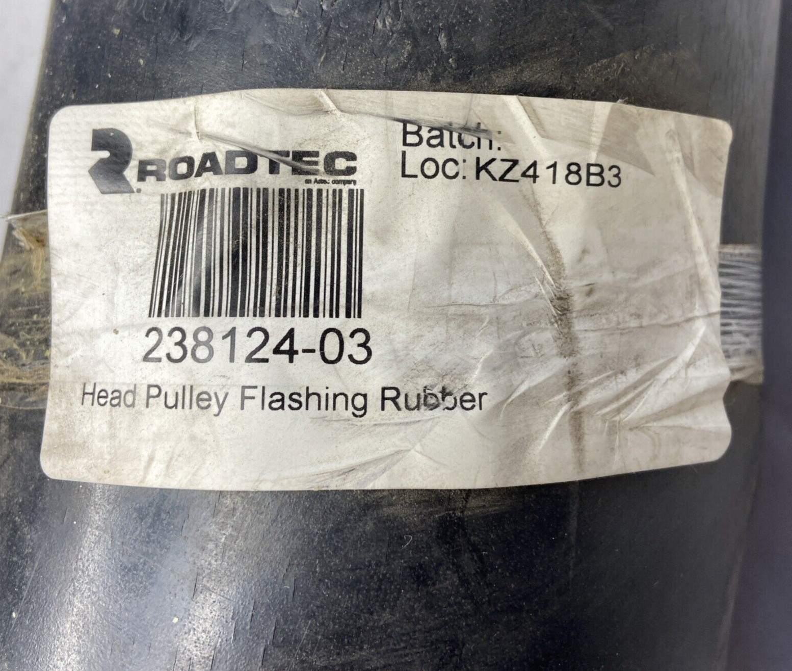 Roadtec 238124-03 Second Sec Conv Flashing Rubber Small Cracks