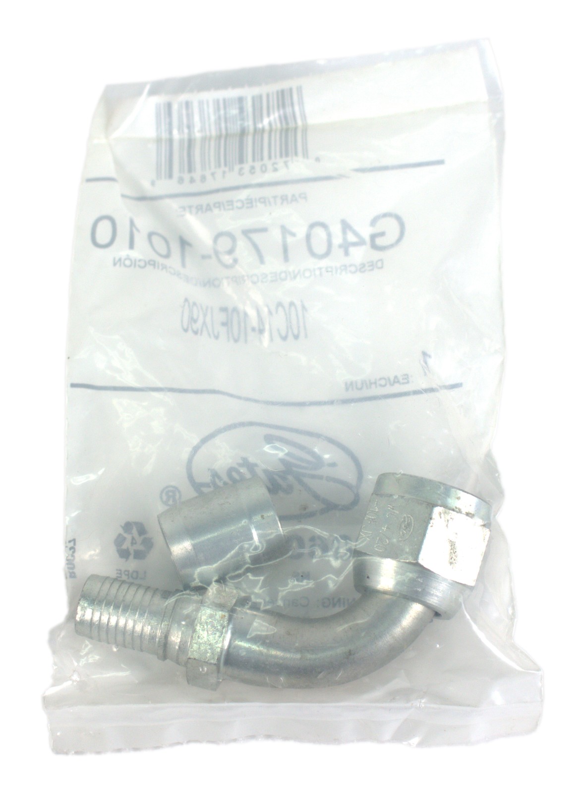 Gates C14 Female JIC 37 Flare Swivel 90° 7/8-14 Thread 1/2″ ID Model G40179-1010